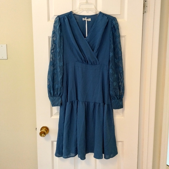 Grace Karin lace sleeve dress - Picture 3 of 13